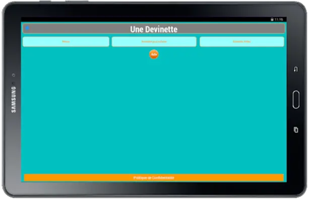 Une Devinette android App screenshot 0