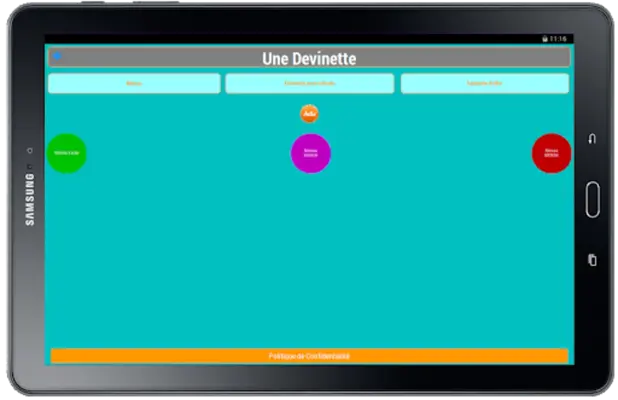 Une Devinette android App screenshot 2