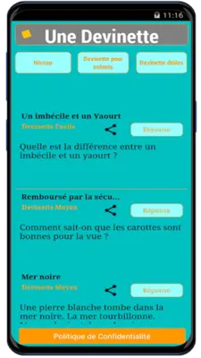 Une Devinette android App screenshot 6